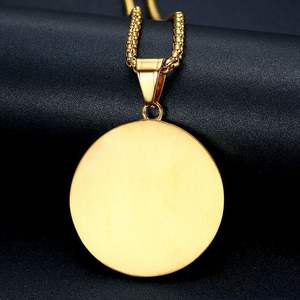Kalung Singa Berlian Baja Tahan Karat Hip Hop, Perhiasan Pria Liontin Singa Berlian Baja Tahan Karat <span class=keywords><strong>14K</strong></span> 18K Lapis Emas - Product Image 6