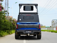 Huntoo Tienda de Campaña Pop-Up para Remolque de Viaje, Camper de Aluminio para Camioneta, Cubierta Superior para GMC Sierra 1500 Silverado