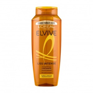 Elvive Liss intenso Shampoo per capelli secchi 400ml antiforfora con olio di Tea Tree e acido salicilico per saloni - Product Image 1