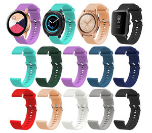 Correas de Reloj para Samsung Galaxy Watch, Correa de Silicona Deportiva Suave de 20 mm para <span class=keywords><strong>Amazfit</strong></span> - Product Image 1