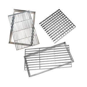 Griglia in acciaio zincato <span class=keywords><strong>per</strong></span> grondaie laterali esterne, scale e piattaforme di costruzione - Product Image 6