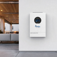 Onduleur solaire hybride Solyx 8kW monophasé 120/240Vac avec protection contre les surtensions UL1741, MPPT, BMS, WiFi, 4HP, 6 parallèles pour maison hors réseau