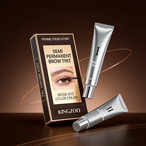 Kit <span class=keywords><strong>de</strong></span> <span class=keywords><strong>teinture</strong></span> pour sourcils et <span class=keywords><strong>cils</strong></span> avec logo personnalisé, 2 teintes, professionnel, semi-permanent, crème colorante pour <span class=keywords><strong>cils</strong></span> imperméable pour salon - Product Image 1