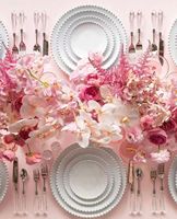 Ensemble de vaisselle en céramique blanche perles de mariage jante ronde blanche chargeurs assiettes pour décorations de table de mariage de fête de restaurant