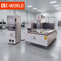 Centre d'usinage CNC pour verre, durable et performant, pour la production de verre semi-circulaire et le perçage de trous de charnière pour la décoration intérieure