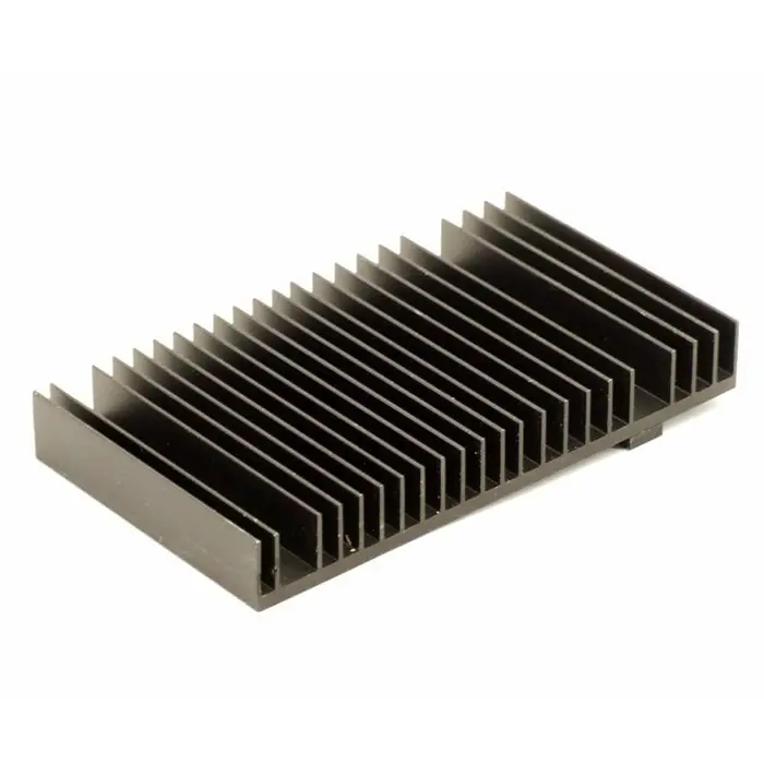 Passivo di Chip Gpu VGA Della Scheda Video del dispositivo di Raffreddamento 3-Loch Scheda Grafica Dissipatore di Calore Profilo In Alluminio