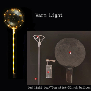 Globos de Burbuja Transparentes Personalizados con Luz Brillante, Unicornio, Flor, Corazón, Estrella, Globos LED de Mano, Bobo, Buburja, Globo - Product Image 2