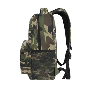 Wholesale Customs School Bag <b>Backpack</b> <b>Waterproof</b> Casual Camouflage Stripe Design Cheap Price for Sale - Product Image 4