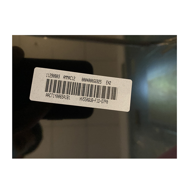 BOE HV550QUB-F1D 55 Inch 4K LCD TV Panel Screen Open Cell Panel No Backlight Hot Sale