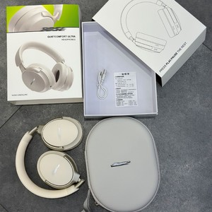 Auriculares inalámbricos QC65 supraaurales con estuche de carga plegable para teléfono móvil, carga tipo C, códec AAC - Product Image 3