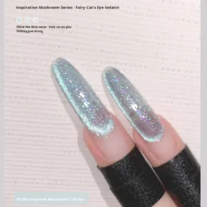 Gel <span class=keywords><strong>de</strong></span> <span class=keywords><strong>Uñas</strong></span> Ojo <span class=keywords><strong>de</strong></span> Gato Brillante, Verano 2025, Cristal Blanco <span class=keywords><strong>con</strong></span> Pedrería, <span class=keywords><strong>con</strong></span> Capa Selladora y Reforzada, Suministros para Arte <span class=keywords><strong>de</strong></span> <span class=keywords><strong>Uñas</strong></span> - Product Image 5