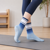 Chaussettes de sport personnalisées avec logo pour jeunes, conception de votre marque, chaussettes athlétiques, chaussettes de yoga respirantes, chaussettes de pilates antibactériennes
