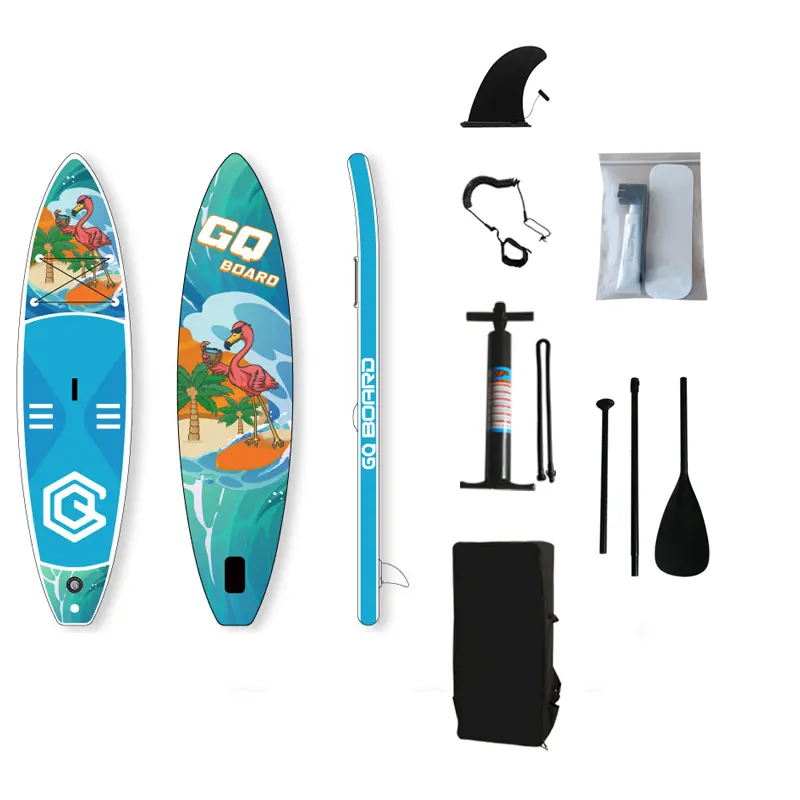 High performance-to-price ratio wholesale antislip inflatable paddle board JS single layer eva material racing ISUP