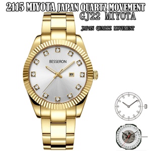 Reloj de Pulsera de Cuarzo Moderno de Alta Calidad para Mujer, Reloj de Lujo Resistente al Agua con Correa de Acero Inoxidable, Estilo Ejecutivo, Directo de Fábrica - Product Image 3