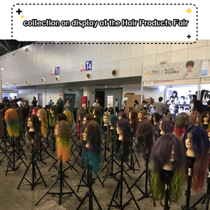 Tête de poupée coréenne à cheveux complets pour femmes, style coréen, vente chaude pour le commerce extérieur, tête de poupée à peau noire, pour l'enseignement et la formation, peut être permanentée et teinte, Chine - Product Image 5
