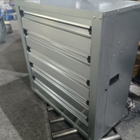 Ventilateur d'évacuation de refroidissement BLDC pour serre, élevage de bétail, poulailler, ferme avicole, équipement d'élevage à faible bruit EC