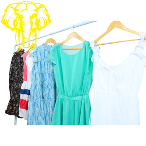 Vestido de <span class=keywords><strong>segunda</strong></span> <span class=keywords><strong>mano</strong></span>, ropa al por mayor para mujer, ropa de verano de algodón y poliéster, <span class=keywords><strong>compra</strong></span> de artículos a granel para reventa - Product Image 6