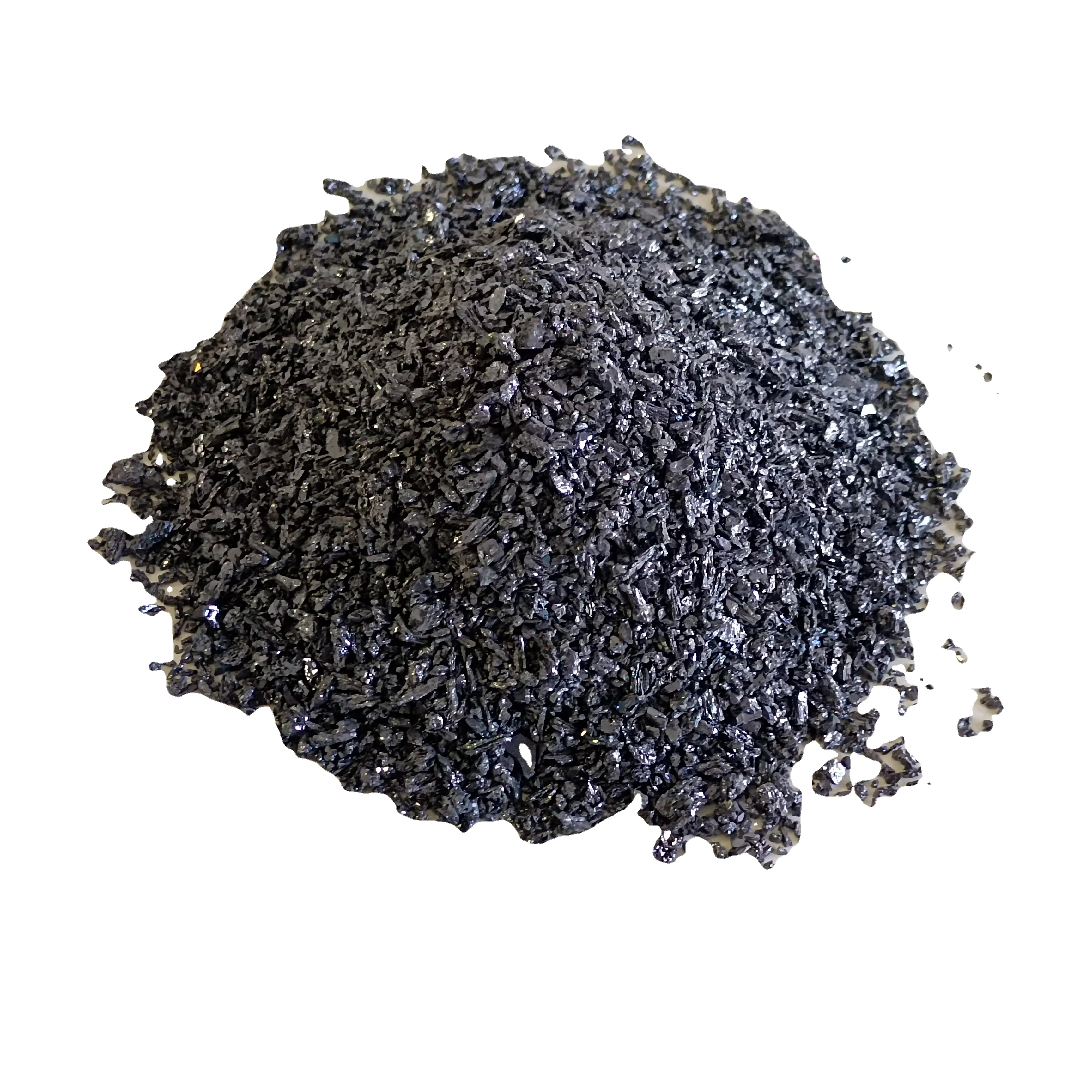 geschmolzenes silizium preis schwarz/grün silikonkarbid abrasiv für polierpulver #600