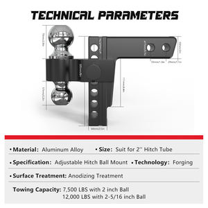 Новый дизайн, сцепное устройство для прицепа - Product Image 2