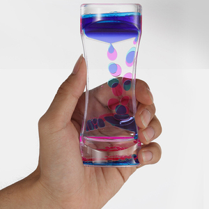 Hai màu nóng bán lỏng hẹn giờ bong bóng đồng hồ cát trọng lực khoa học Đồ chơi lỏng chuyển động hẹn giờ - Product Image 4