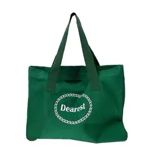 best price cloth tote bag organic cotton shopping beach market grocery large canvas bag