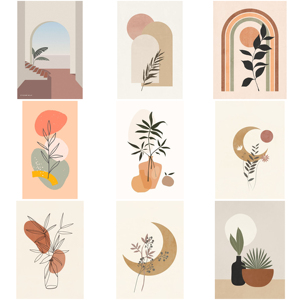 2022 nuevo <span class=keywords><strong>paisaje</strong></span> planta pintura por números <span class=keywords><strong>para</strong></span> adultos puesta <span class=keywords><strong>de</strong></span> sol <span class=keywords><strong>paisaje</strong></span> hoja pintura por números abstracto decoración del hogar pared arte regalos - Product Image 4