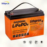 Batterie pour trottinette électrique 24V200AH 100AH 120AH 150AH 200AH 300AH 2.4KWh 2.88KWh 3.6KWh 4.8KWh 7.2KWh Technologie LFP Avancée