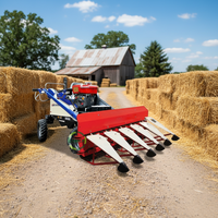 Promotion : Moissonneuse-lieuse manuelle pour rizières, mini-moissonneuse à longue autonomie pour la récolte