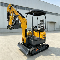 Mini-excavatrice YUNTU EPA/CE, nouvelle mini-pelle sur chenilles à prix abordable, moteurs japonais, micro-excavatrice YT-15 à vendre