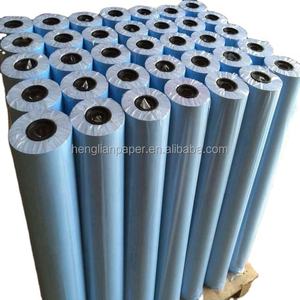 Calidad superior Personalizar Color 80GSM Doble cara Deep Blueprinting Rollo de papel de dibujo OEM Color Precio de fábrica Rollo Jumbo - Product Image 2