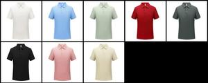 เสื้อโปโลผ้าฝ้ายพีคเนื้อละเอียด 240 กรัม แบบสั่งทำพิเศษ OEM ODM สำหรับผู้ชาย เหมาะสำหรับธุรกิจและกีฬา แขนสั้น พร้อมปักโลโก้ - Product Image 3