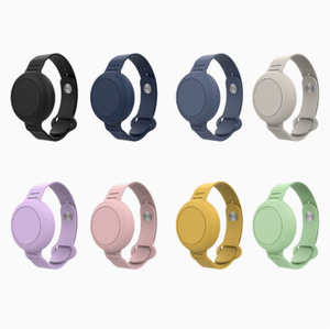 Étui de protection étanche pour AirTag, <span class=keywords><strong>bracelet</strong></span> en silicone souple, <span class=keywords><strong>bracelet</strong></span> anti-perte pour enfant, pour <span class=keywords><strong>Apple</strong></span> Tracker - Product Image 6