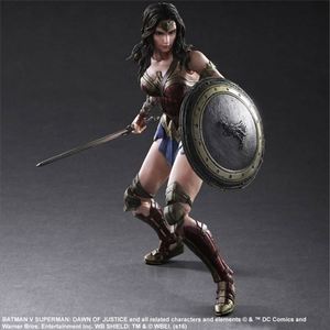 Muñeca Superwoman Cat Girl, Liga de la Justicia de DC, <span class=keywords><strong>Mujer</strong></span> <span class=keywords><strong>Maravilla</strong></span>, Modelo Hecho a Mano, Material PVC, Condición: Nuevo, con Frozen - Product Image 2