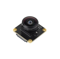 Módulo de Cámara Ojo de Pez IMX378-190 de 12.3MP 190 °   Obturador móvil FOV compatible con placas de la serie Raspberry Pi