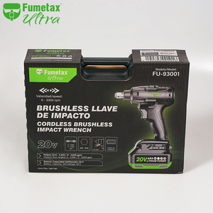 Llave <span class=keywords><strong>de</strong></span> <span class=keywords><strong>Impacto</strong></span> Eléctrica Inalámbrica <span class=keywords><strong>de</strong></span> Grado Industrial <span class=keywords><strong>de</strong></span> 20V, Llave <span class=keywords><strong>de</strong></span> <span class=keywords><strong>Impacto</strong></span> sin Escobillas, Juego <span class=keywords><strong>de</strong></span> Herramientas Eléctricas - Product Image 5
