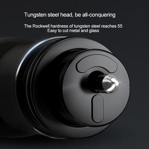 Marteau de sécurité en alliage d'aluminium <span class=keywords><strong>pour</strong></span> voiture outil de sauvetage d'urgence coupe-ceinture de sécurité brise-vitre martillo de seguridad - Product Image 4