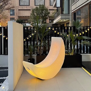 Lámpara de Luna Impermeable para Exteriores, Decoración de Jardín, Villa o Patio, Lámpara de Pie con Conexión Eléctrica, Crea Atmósfera, Luces de Jardín - Product Image 3