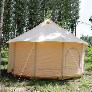 <span class=keywords><strong>Tente</strong></span> <span class=keywords><strong>de</strong></span> Camping Portable pour famille, sommeil, Camping, 4 saisons, étanche, yourte mongole - Product Image 2