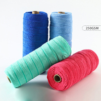 Rouleau de tissu en microfibre super absorbant Esun Eco-Friendly pour serpillière, 35 cm de diamètre, pour salle de bain et remplacement réutilisable