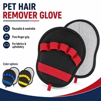 Gant réutilisable pour enlever les poils d'animaux, gant électrostatique anti-peluches pour enlever les poils de chien et de chat, pour canapé, tapis, vêtements, couleur et logo personnalisés
