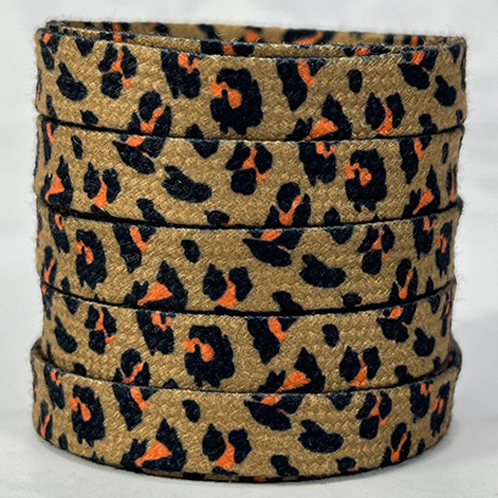 10 Yellow Brown Leopard Print