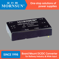 Mornsun Carte URF4824QB-100WR3A5 Mount DC-DC Convertisseurs 100W 24V 48V 18-75VDC