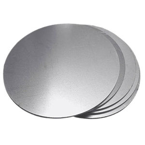 <b>Sandblasted</b> Matte 304 Stainless Steel Circle Circular Cutting Sheet for Hardware Accessories Lamp Base Production - Product Image 1