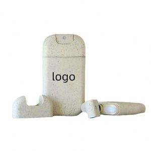 Portable Alcohol Spray Card Type Hand Sanitizer <b>Perfume</b> Separate Care Straw Material <b>Bottle</b> Support Custom logo - Product Image 1