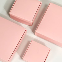 Boîtes pliables en carton biodégradable, emballages plats en carton pour l'envoi et la livraison, boîte d'emballage pliable