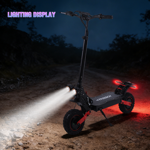 สกู๊ตเตอร์ไฟฟ้า Freeboy H6 มอเตอร์คู่ ยางใหญ่ ขับเคลื่อนออฟโรด พับได้ กันน้ำ พร้อมส่งจากคลังสินค้าในสหรัฐอเมริกาและยุโรป - Product Image 2