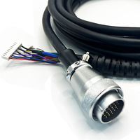 Câble de connecteur industriel de faisceau de câblage WEIPU WS28 26-Pin mâle à terminal personnalisé