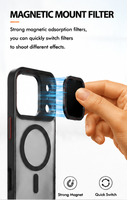 Étui pour objectif d'appareil photo magnétique pour iPhone 18 Pro Max, filtre UV ND CPL VND 6XStar Mist, accessoires de photographie mobile antichoc