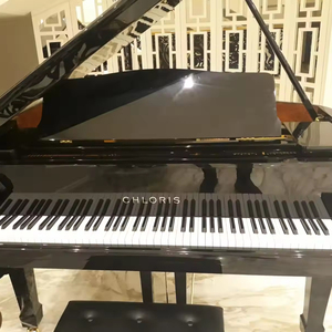 Piano à queue noir pour bébé, prix d'usine, avec clavier de qualité supérieure, 88 touches, modèle HG-152E - Product Image 4