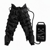 Bottes de récupération par compression d'air pré- et post-entraînement, masseur de jambes séquentiel à 8 chambres pour athlètes, bureau, maison, relaxation